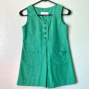 Vintage 60s Junior Girl Scout Pinafore Uniform
